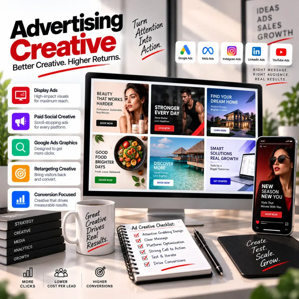 Advertising Creative Agency Workspace