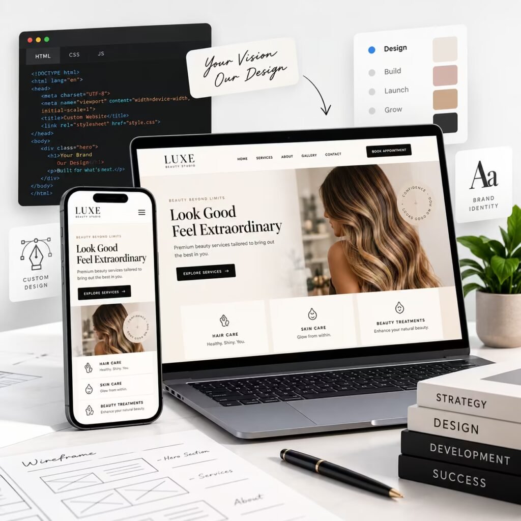 Custom Web Design featured image