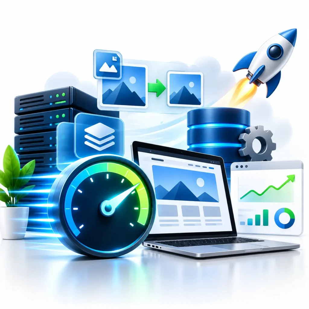 High-Performance Website Optimization Dashboard