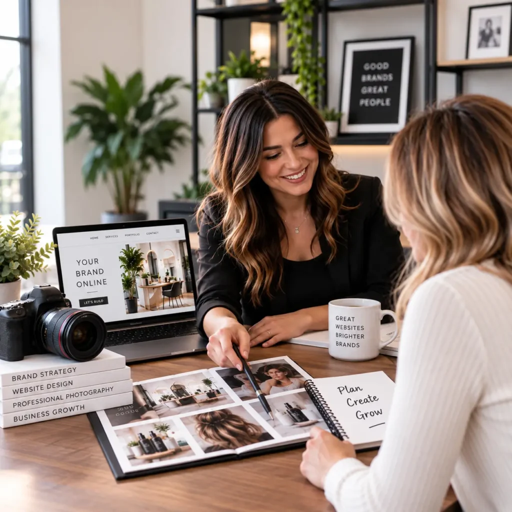 Creative Branding Consultation Workspace