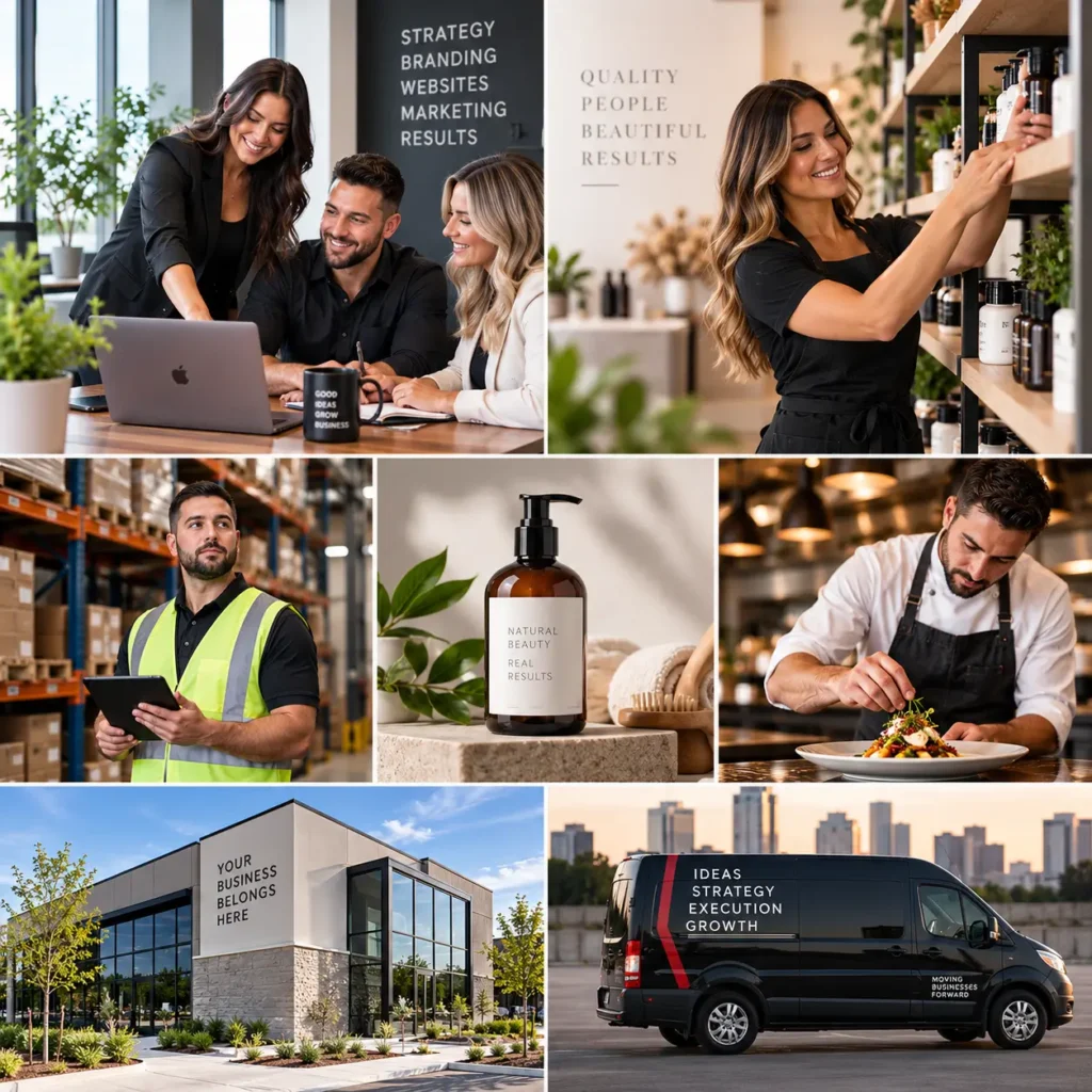High-quality photography for businesses