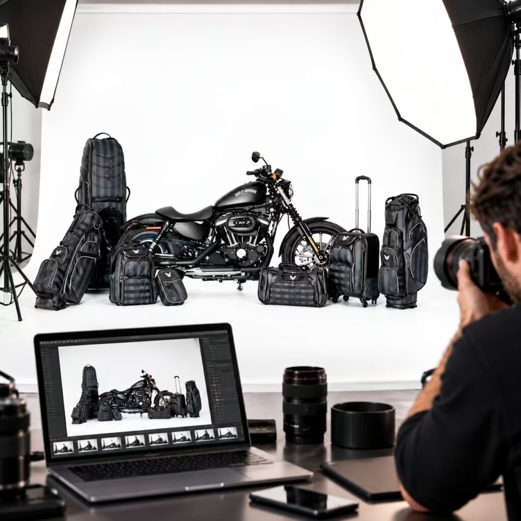 Professional Motorcycle Product Studio