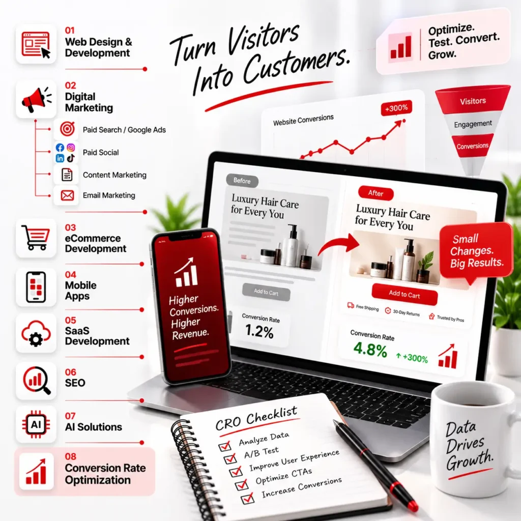 Turn Visitors Into Customers